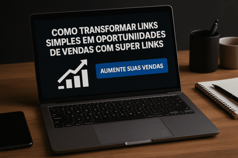 Como transformar links simples em oportunidades de vendas com Super Links