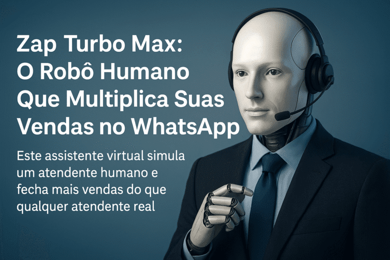 Zap Turbo Max: O Atendente Virtual Que Multiplica Suas Conversões no WhatsApp