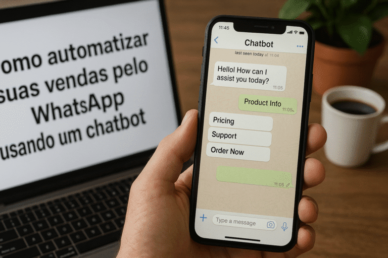 Como automatizar suas vendas pelo WhatsApp usando um chatbot