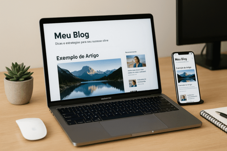 Crie Seu Blog Profissional Com Tema Épico