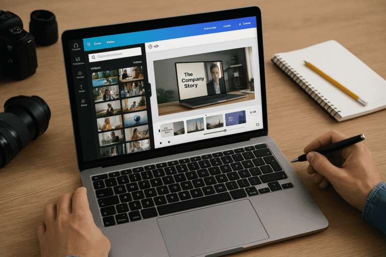 Como Criar Vídeos Profissionais: Canva + Vio 3
