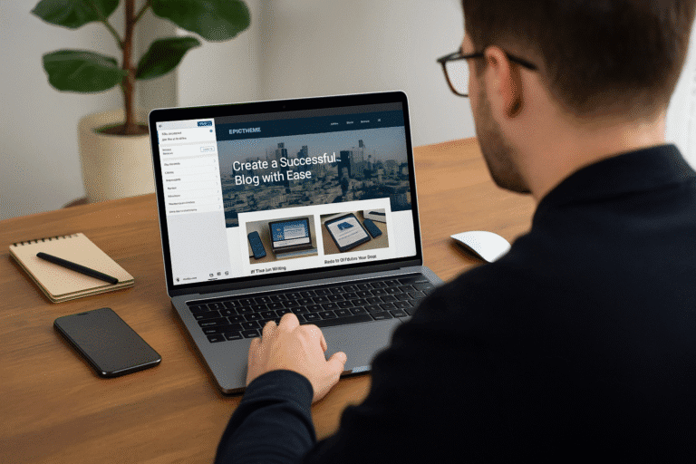 Tema Épico: A Plataforma para Criar Blogs